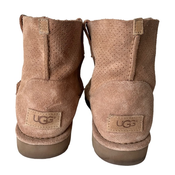 Ugg mini unlined suede leather ankle boots 10 - Picture 7 of 12